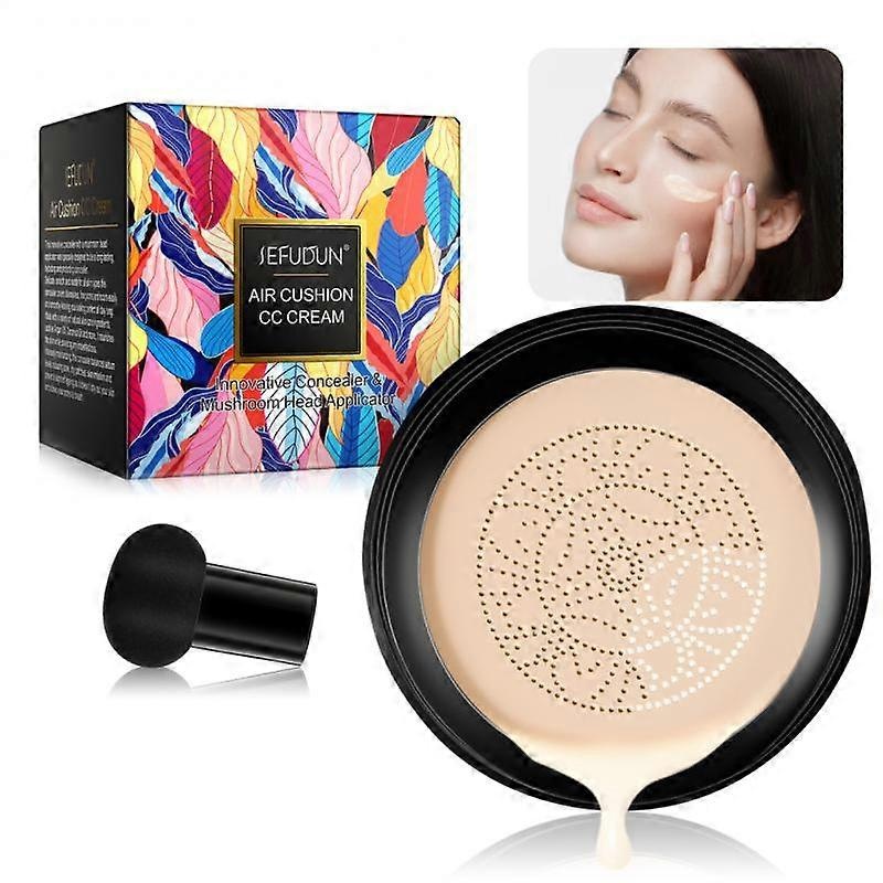 Mushroom Head Air Cushion CC Cream Facial Foundation Concealer BB Cream
