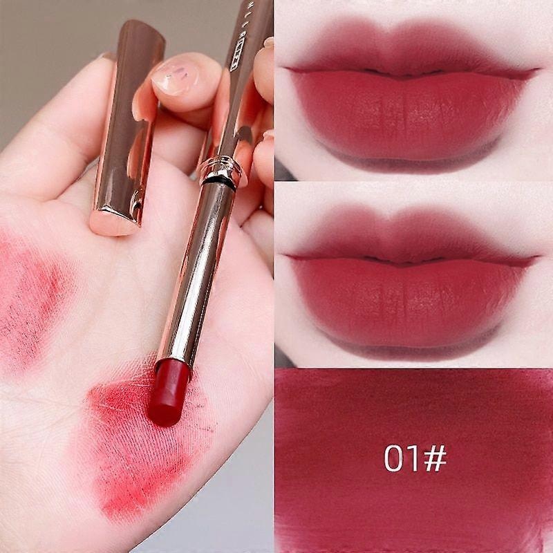 New Fine Root Rich And White Thin Lipstick  Thin Tube Lipstick  Lipstick