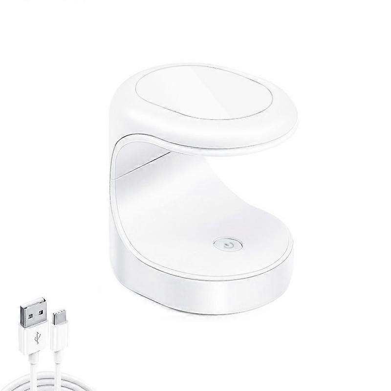 USB Mini Nail Phototherapy Lamp Nail Polish Baking Lamp, Color: White