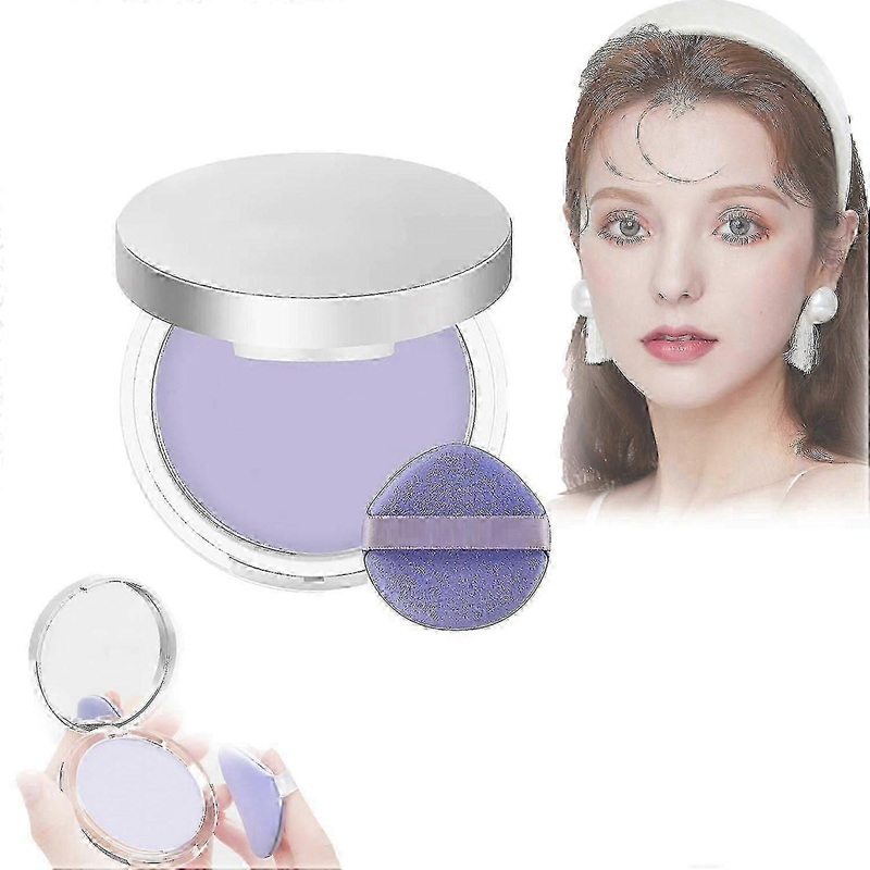 1/2/3Pcs 2024 New Lavender Makeup Powder Lavender Matte Powder Matte Powder Oil