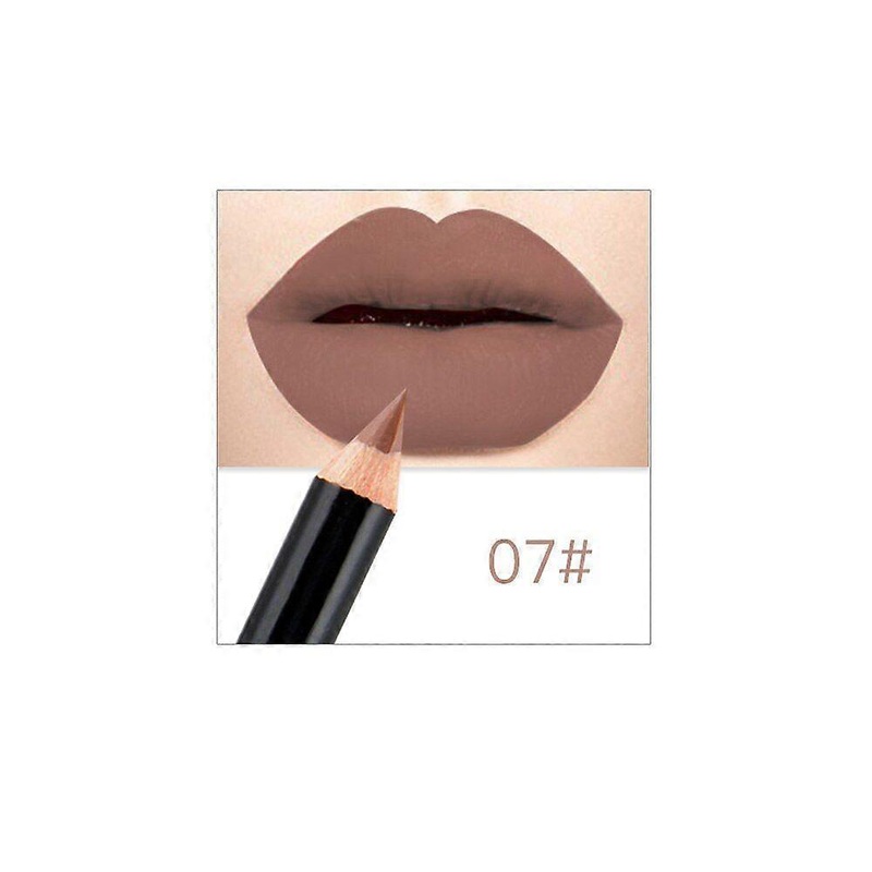 12 Colors Cosmetic Lipstick Pen Matte Long Lasting Pigments Waterproof