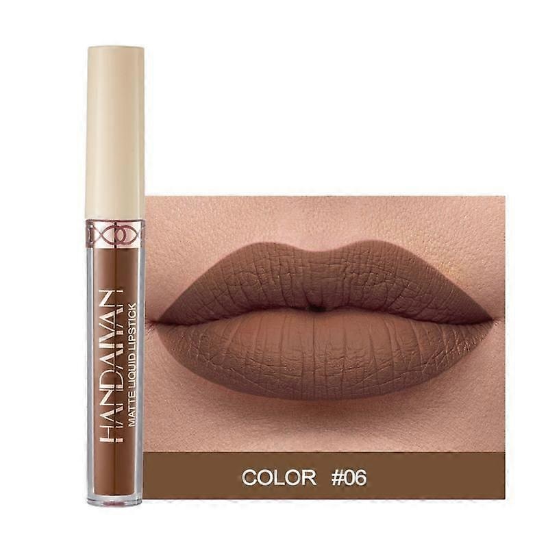 12 Colors Matte Lip Glaze Waterproof Non-stick Cup Lipstick Long Lasting