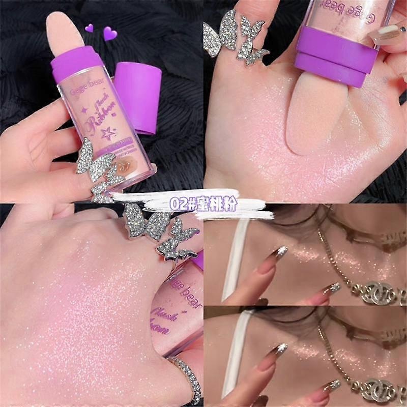 1PC Highlighter Stick Liquid Eyeshadow Diamond Fairy Shiny Powder High