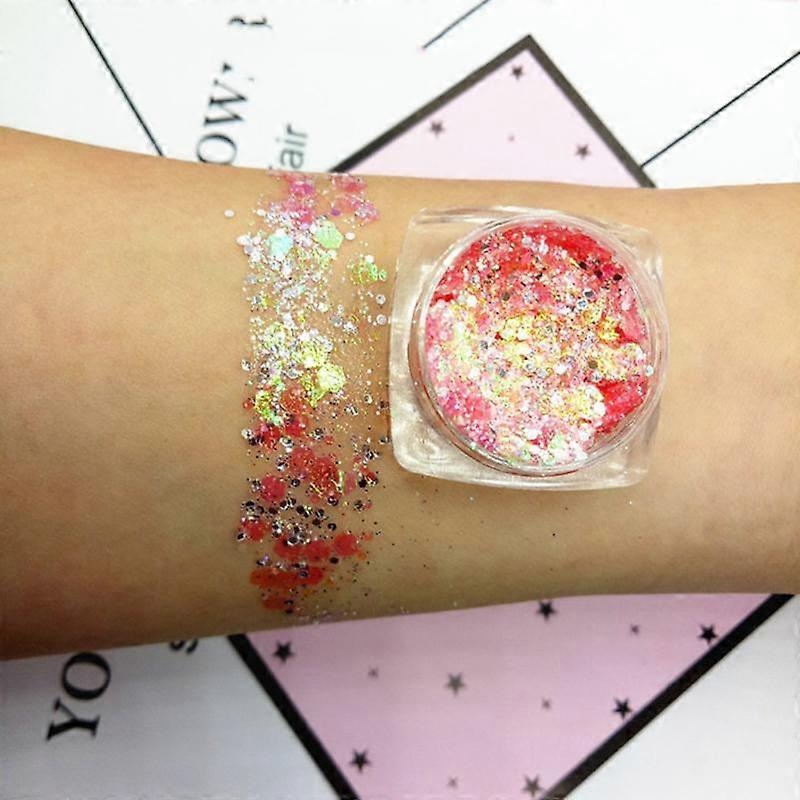 1PC Professional Mermaid Sequins Gel Eye Shadow Holographic Glitter Shimmer
