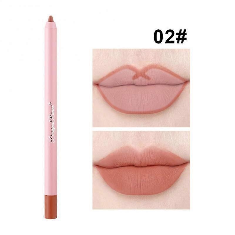 Lipstick Pen Waterproof Foggy Lip Makeup Remarkable Color Rendering No-stick