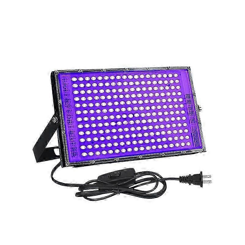 100W LED UV Black Light, Powerful Spotlight for Christmas, Halloween Glow Party