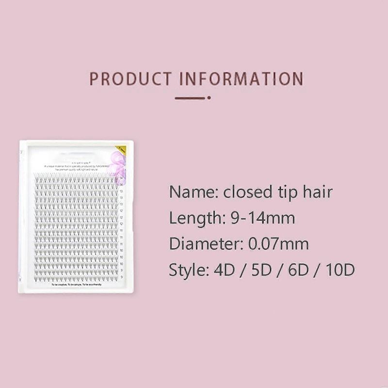 Artificial Fake Eyelashes Natural Look Volume Fans Lashes
