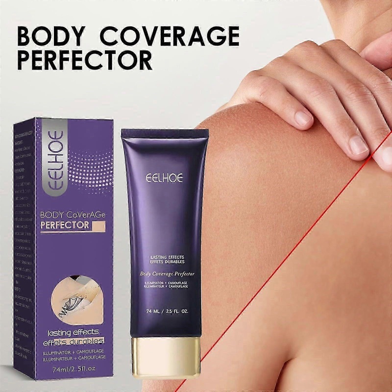 Body Covering Concealer 2.5oz/74ml (Bright) – Waterproof Leg And Body Makeup,