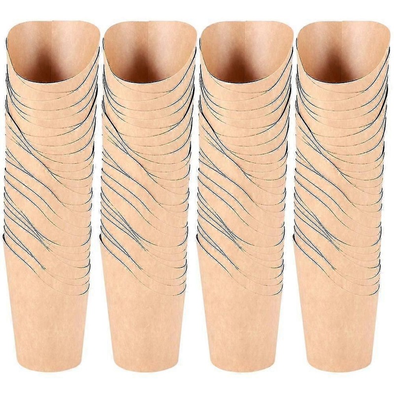 100pcs Disposal Take-out Party Dessert Supplies Paper Cups Holder