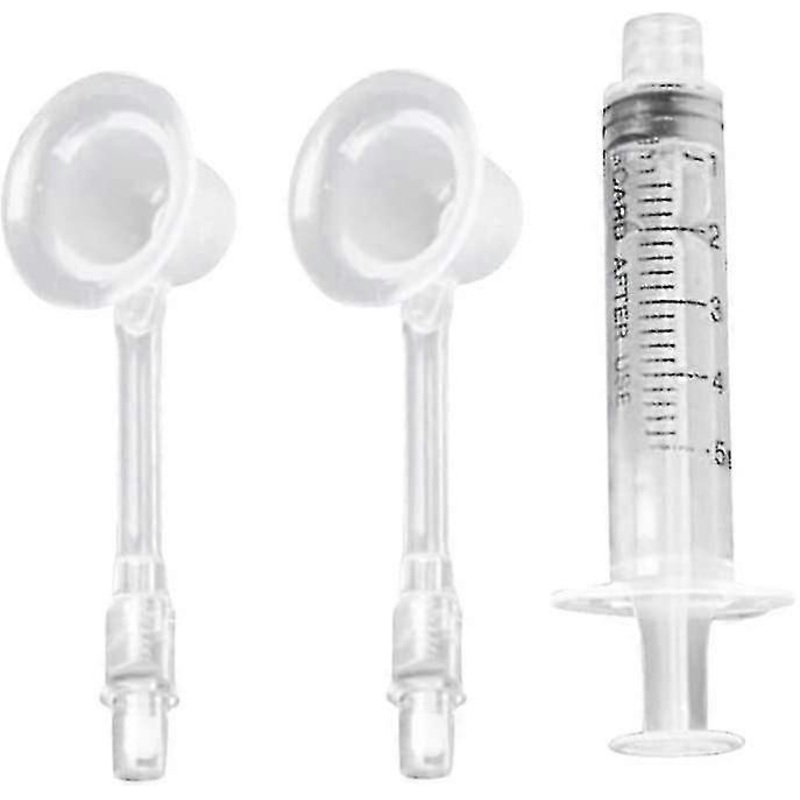 2pcs Nipple Aspirator Corrector Feeding Sucking For Flat Inverted Retraction
