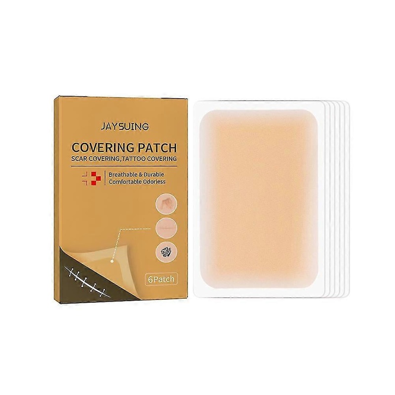 12pcs Tattoo Scar Flaw Concealing Tapes Sticker Tattoo Acne Cover Up Compression Ultra Thin Skin Invisible Cover Artifact Waterproof