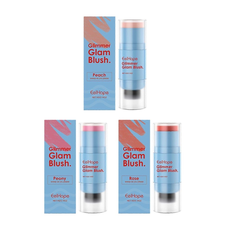 2025 Latest Model  Double Head Blush Stick Blush Stick Color Multicolor
