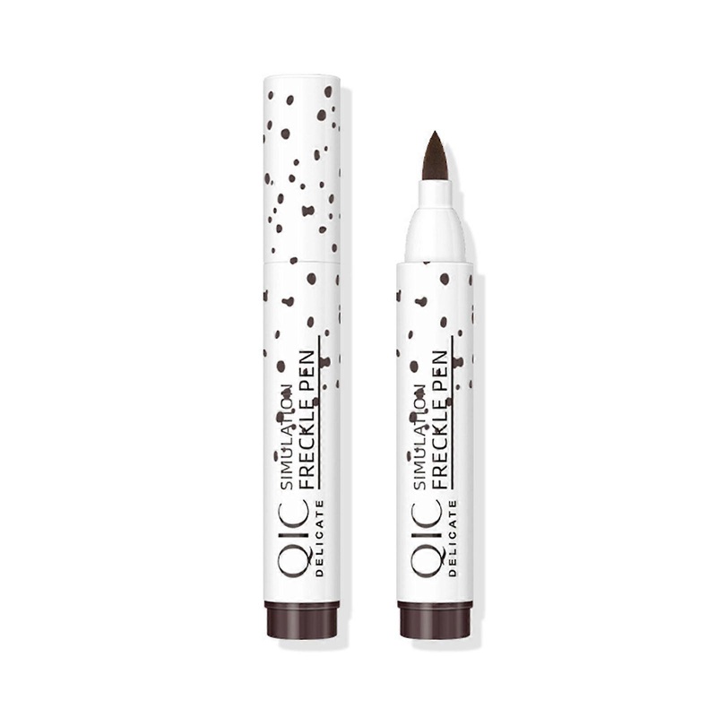 2 Colors Freckle Pen Face Freckles Makeup Waterproof Freckle Makeup Pen Waterproof Lasting Natural Like Freckle  2