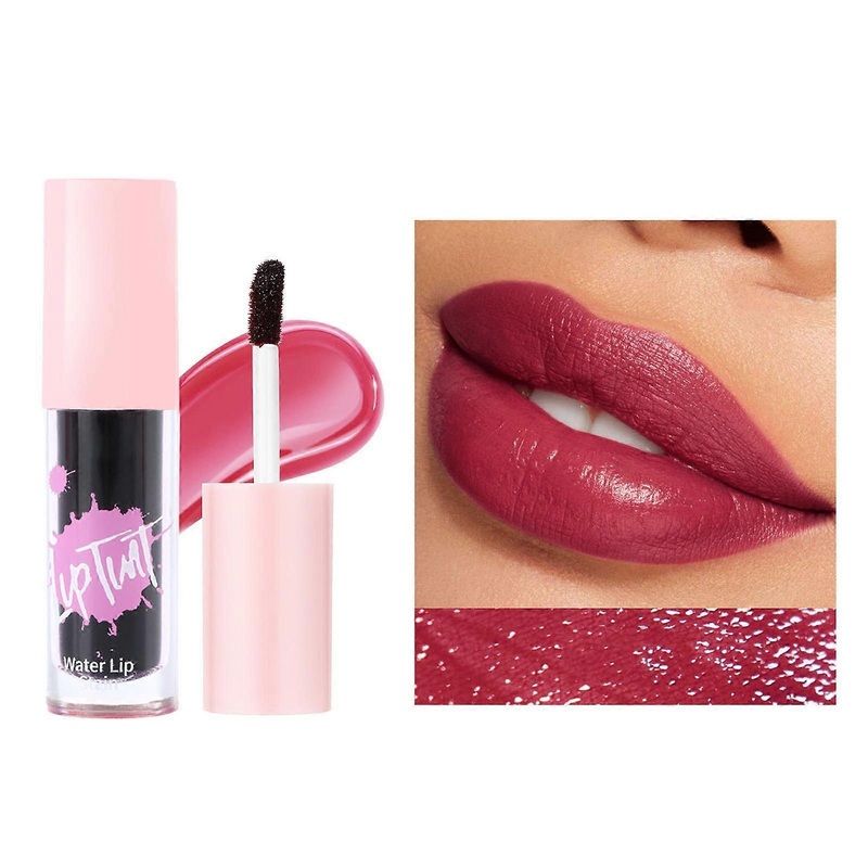 6 Colors Moisturizing Lip Tints Fashion Liquid Lipstick Hydrating Lip Stain Makeup Supplies for Women and Girls  06