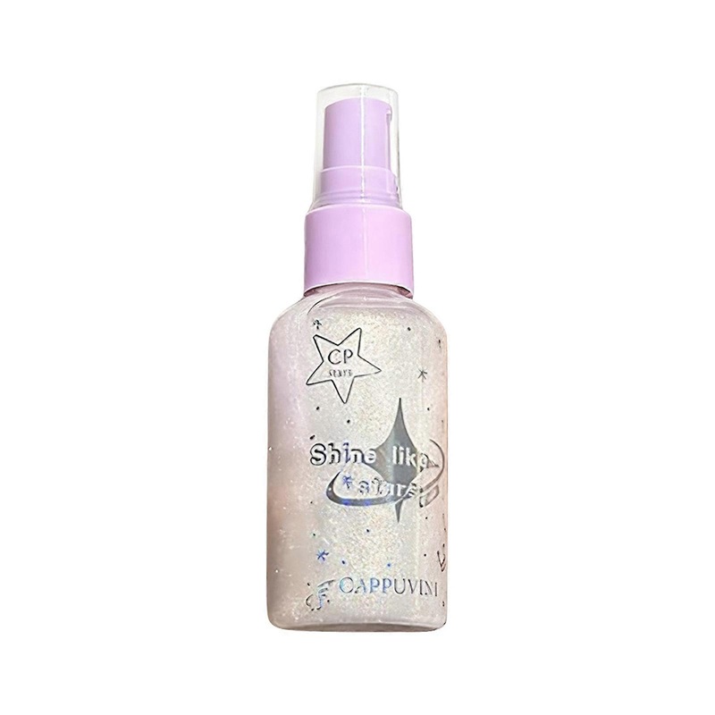65g Diamond Glitter Body Spray with Fine Shimmer Particles for Party Performance