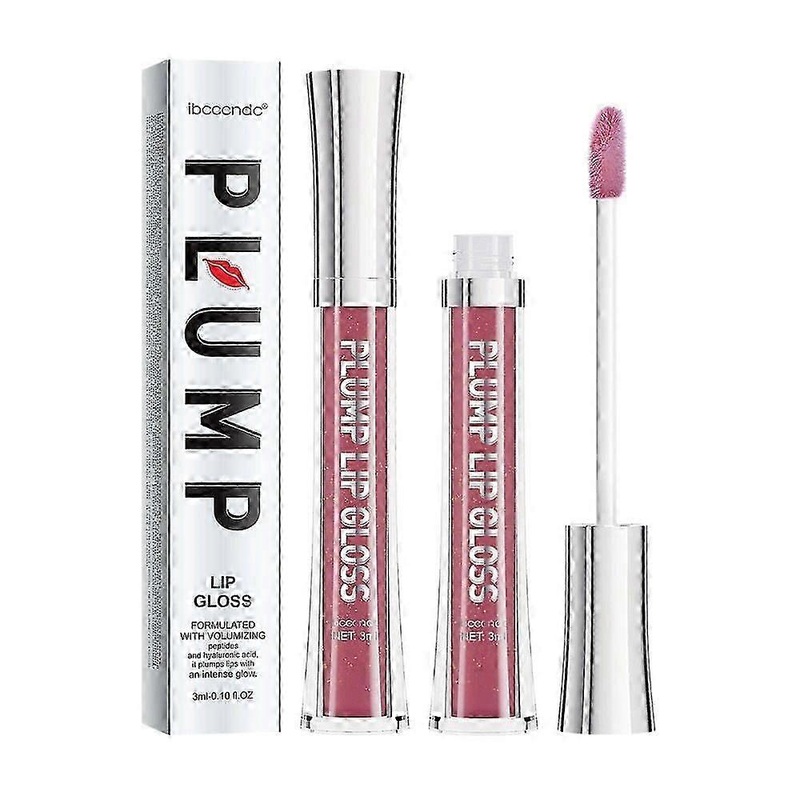 Plumping Lip Gloss, 3pcs High Shiny Lip Gloss, Hydrating Lip Gloss, Moisturizing Nourishing Shiny No-Sticky Tinted Lip Gloss, Natural Lip Plumper Glos
