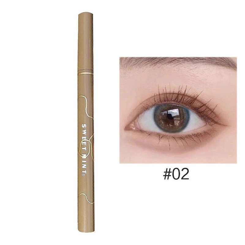 Waterproof Liquid Eyeliner Easy To Color Sweat-proof Eyeliner Pen 0.05MM Ultra-Thin Head Eye Makeup-Cosmetics