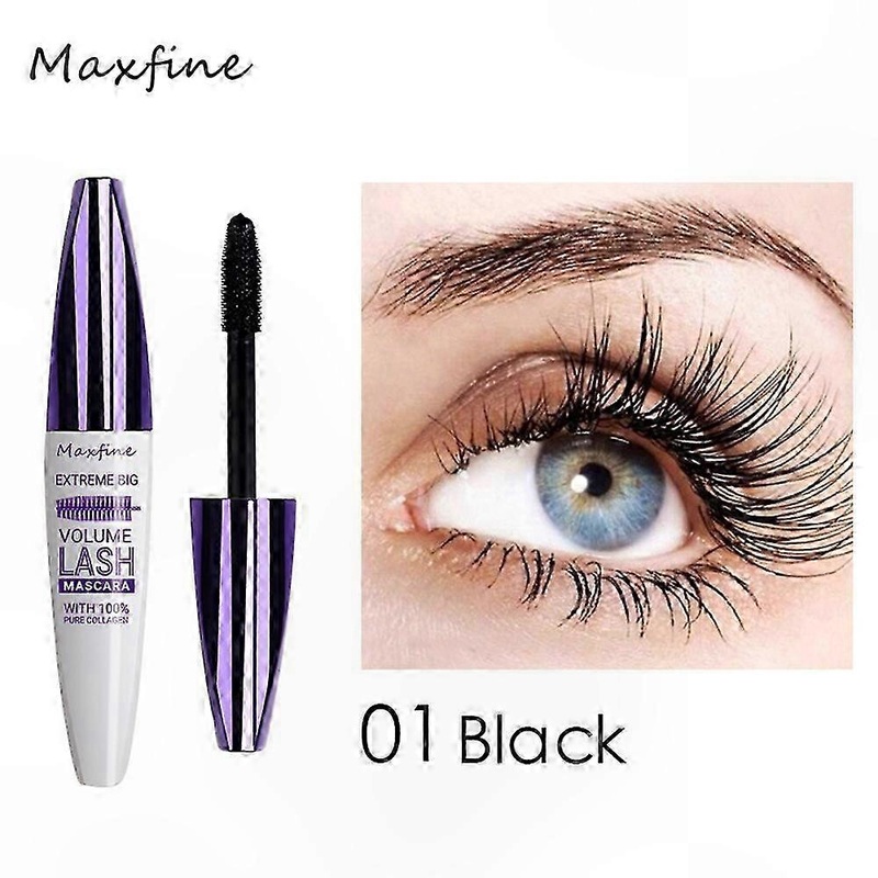 Waterproof Silk Fiber Mascara for Long, Thick Lashes – Colorful Makeup Enhancement with Lengthening and Thickening Effects