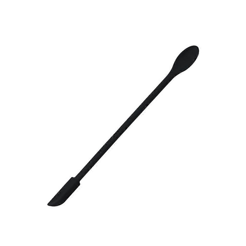 1 Pack  Spatula Small Spatula Scrapers  Spatula Tool  Texture for Kitchen  and Beauty  black