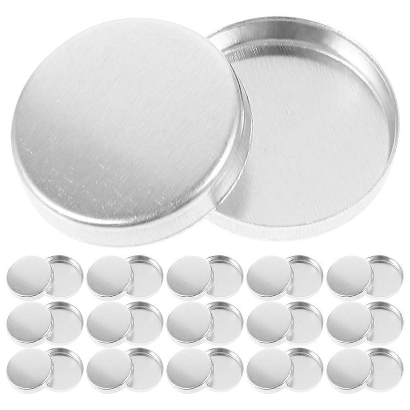 30pcs Empty Round Aluminum Eyeshadow Pans   Durable Lightweight Makeup Storage for Eyeshadows, Blushes, Highlighters   Refillable Palette for Makeup