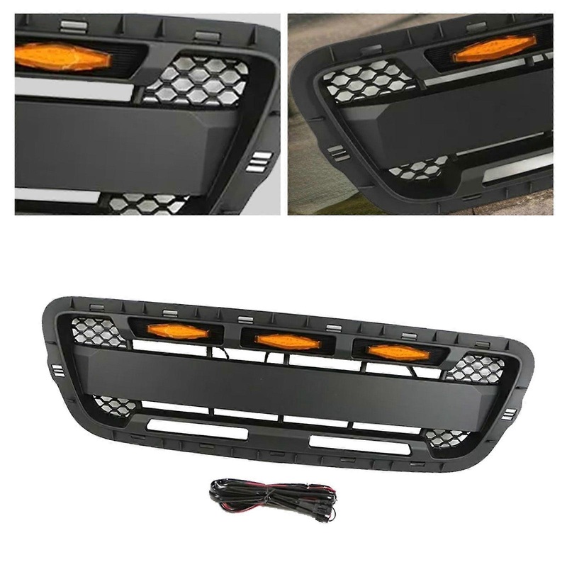 Auto Parts Car Front Grille Fit For 2001 2002 2003 Ford Ranger With Lights1F