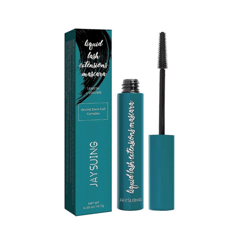 Mascara Cream, Long, Thin, Thick, Curling Eyelashes Will Hold The Makeup Naturally Without Blending Black Mascara