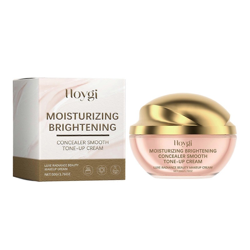 Moisturizing Brightening Concealer Smoothes Tone-Up Cream Multifunctional Illuminating Cream for Daily Makeup