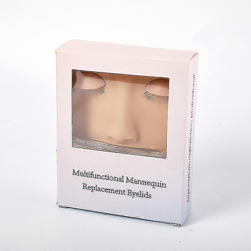 Practice Eyelash Extension Mannequin Head Training False Eyelashes Extension Pad