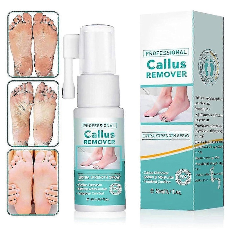1-3PCS Professional Callus Remover Extra Strength Spray, Foot Callus Removal Spray, Instant Foot Peeling Spray Warding Off Foot