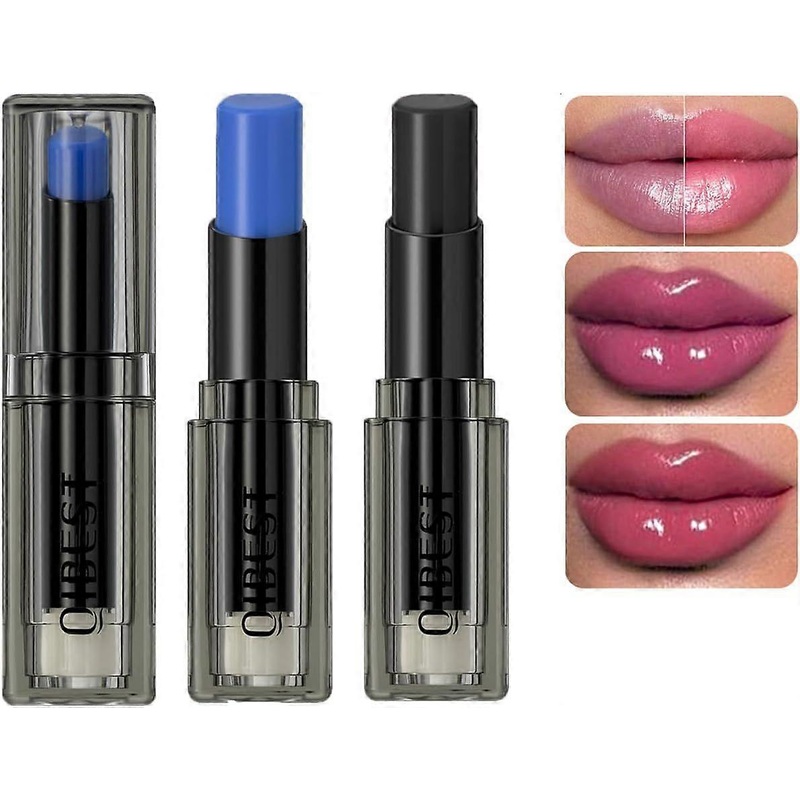 2 Colors PH Lip Balm, Magic Color Changing Lipstick, Hydrating Lipstick for Women Long-Lasting Nutritious Lips Moisturizer Jelly Lip Makeup