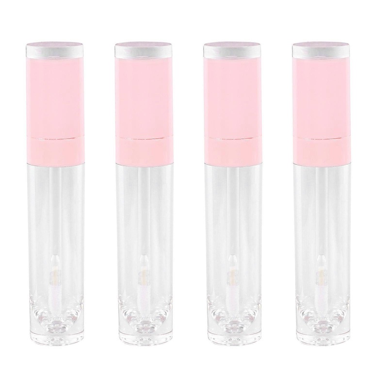 Refill Lip Gloss Tube 4Pcs Hygienic Storage Container 8ml Simple Design for Everyday Use