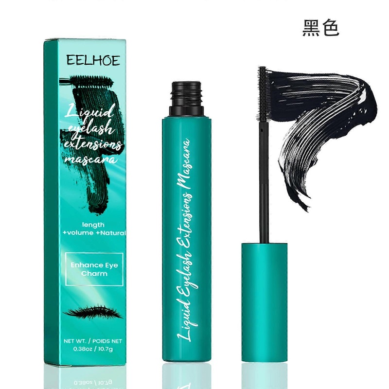 Waterproof and sweat-proof mascara for thick, long, and curled mascara without clumping or smudging