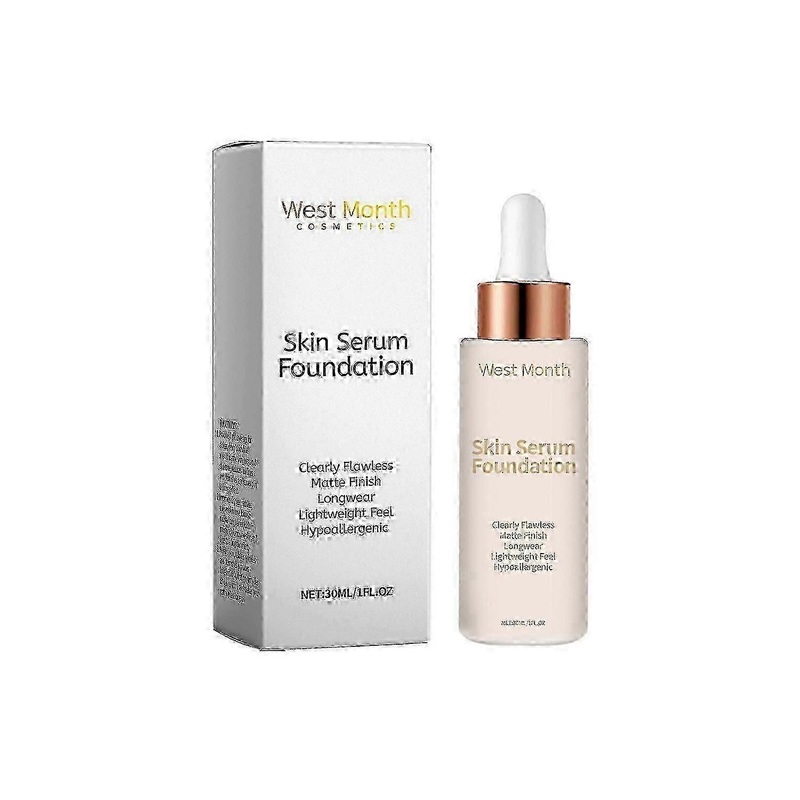 West&Month moisturizing concealer liquid foundation lasting and non-smearing refreshing moisturizing