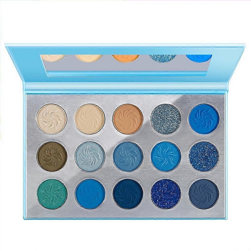 15-Color Matte Glitter Eyeshadow Palette: A long-lasting beauty choice.