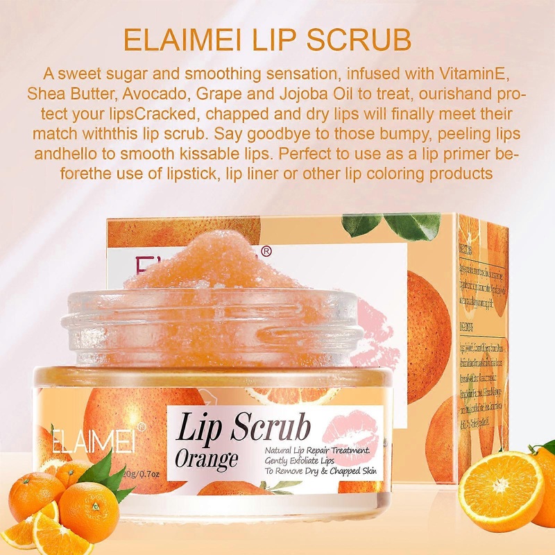 Lip Scrub, Lip Moisturizing, Universal, Lip Moisturizing, Can Be Used During Sleep, Self Brightening Lipstick
