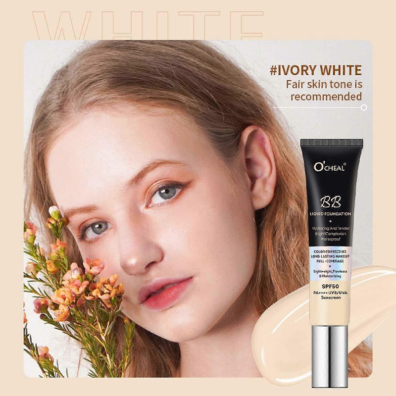 Matte Oil Control Liquid Foundation,, Not Take Off Makeup, Repair, Concealer 30g