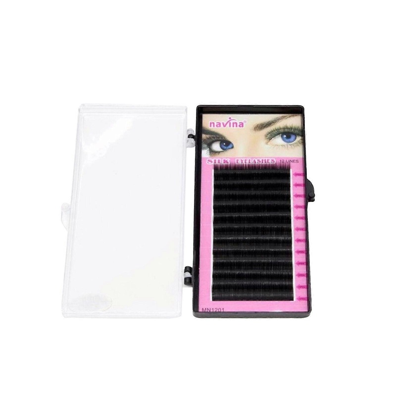 Navina Mink Eyelash Extension C  curl 8-12mm Fake False Eyelashes