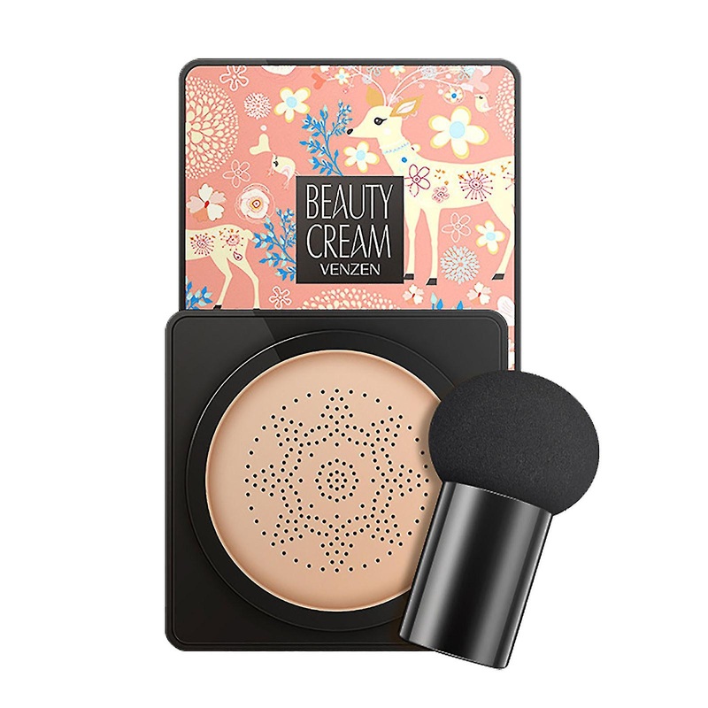 Small Mushroom Head Air Cushion Bb Cream Concealer Foundation Ivory White