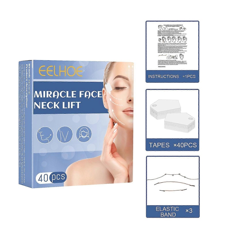 V-Shaped Face Lift Stickers – Contouring and Tightening for a Youthful Look