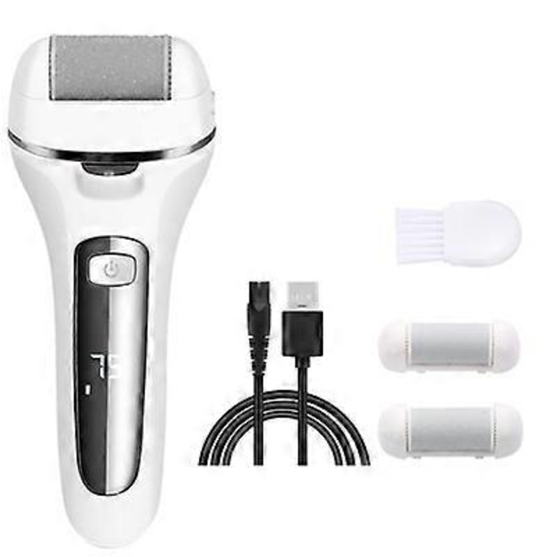 USB Rechargeable Electric Foot File Callus Remover Grinder Hard Skin Pedicure