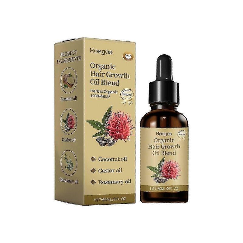 Pure Jamaican Black Castor Oil for Hair, Skin, Eyelash and Eyebrow Growth, Cold-Pressed and Unrefined
