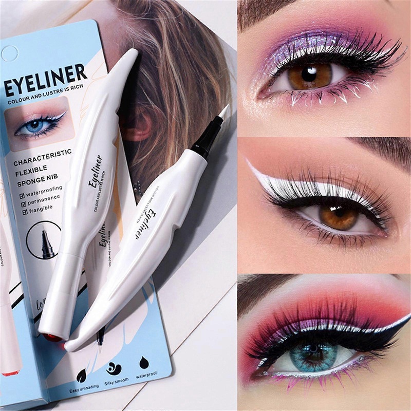 White eyeliner: ultra-fine quick-drying color eyeliner, 3ml.