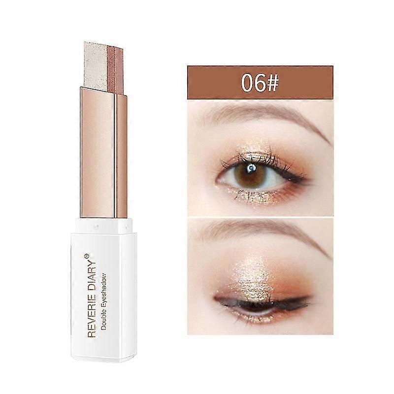 Reverie Diary Dual-Colour Eyeshadow Stick with Pearlescent and Matte Waterproof Finish
