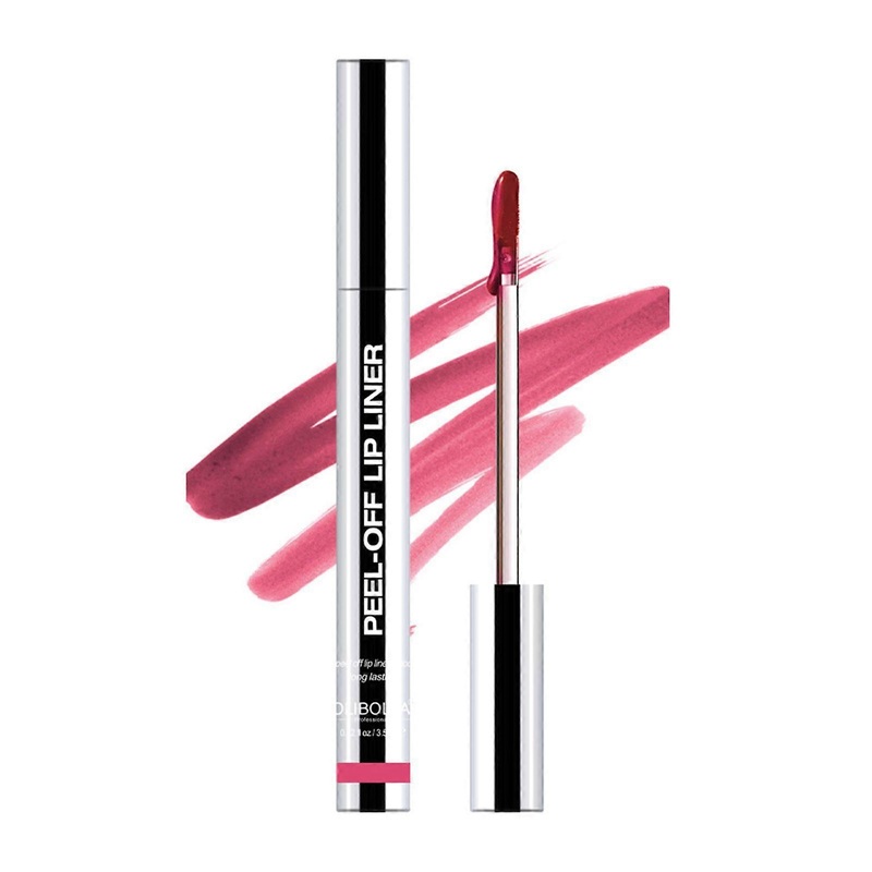 Peel Off Lip Liner Stain Long Lasting Peel Reveal Lip Stain Transfer-proof Waterproof Lip Tint for Women