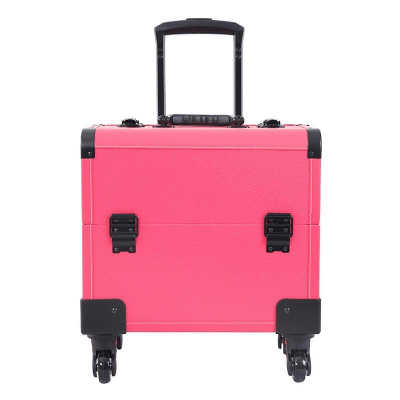 Trolley Makeup Case Waterproof Portable Vanity Case for Home Women Traveling