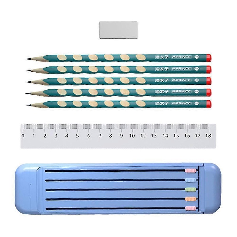 1 Set Of Multi-functional Pencil Box Kids Pencils Storage Box Stationery Storage Bag