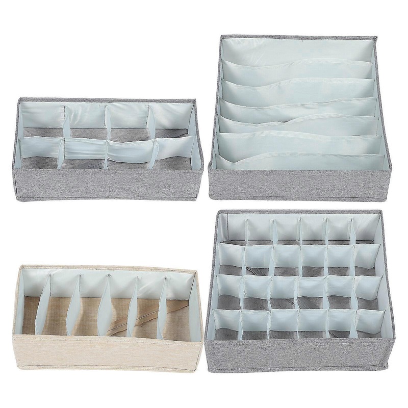 1 Set Underwear Box Household Underwear Sock Storage Case Storage Box For Travel