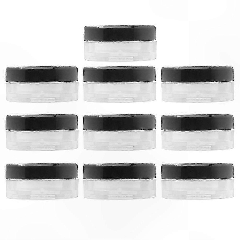 10-Pack Small Powder Containers for Cosmetic Organization