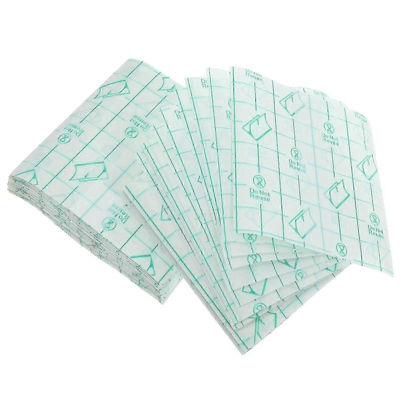 100pcs Disposable Makeup Hand Palettes Adhesive Cosmetic Makeup Palettes-FCY lucky