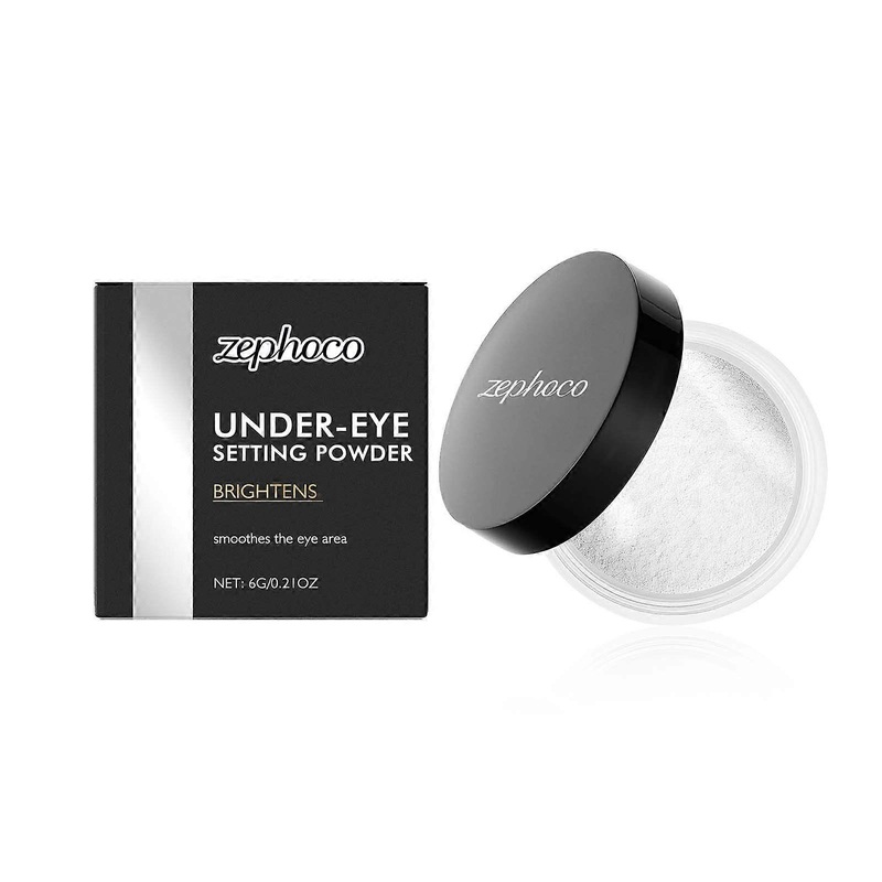 Matte Setting Powder, Long Lasting Loose Face Powder,Translucent Powder Colorset Powder,Matte Finishing White Face Paint Setting Powder for Makeup,Oil